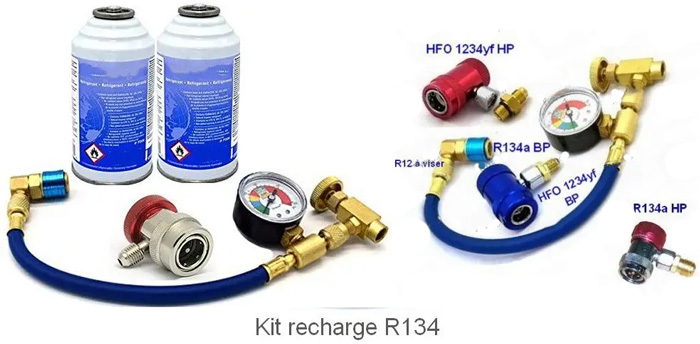 Kit recharge gaz r134a