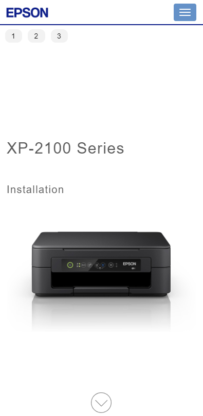 Installer l'imprimante Epson XP 2100