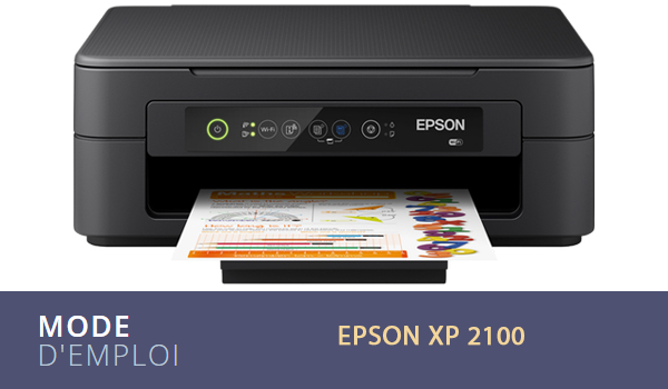Mode d'emploi Epson XP 2100
