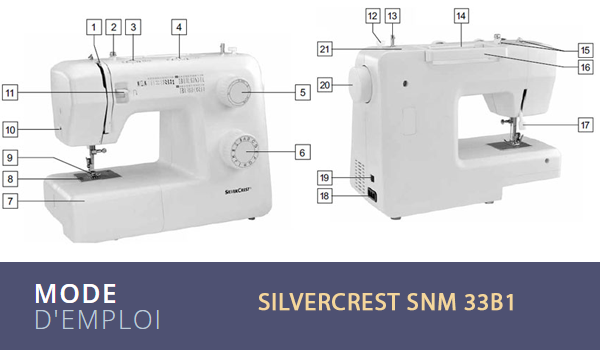 Mode d'emploi Silvercrest SNM 33B1