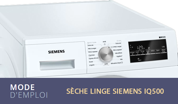 Sèche linge Siemens IQ500