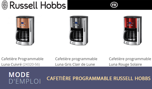 Cafetière programmable Russell Hobbs