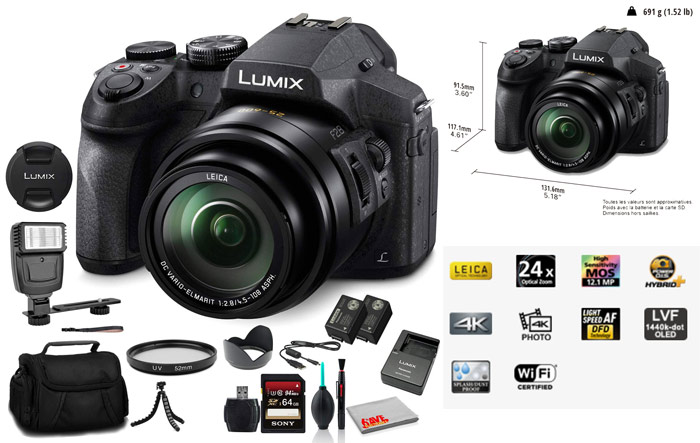 Appareil photo Lumix FZ300 - Panasonic