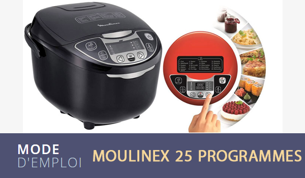 Moulinex 25 programmes
