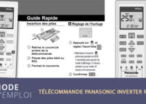 Télécommande Climatiseur Panasonic Inverter R410A