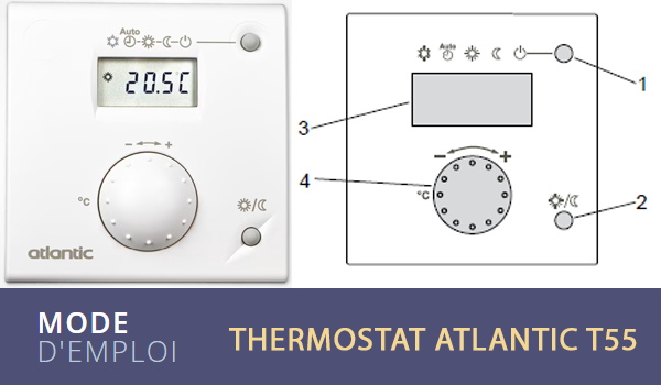 Thermostat Atlantic T55