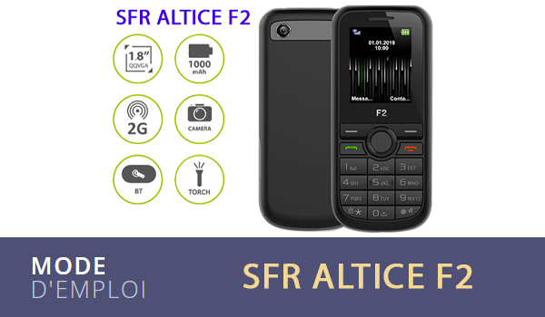 Notice SFR Altice F2
